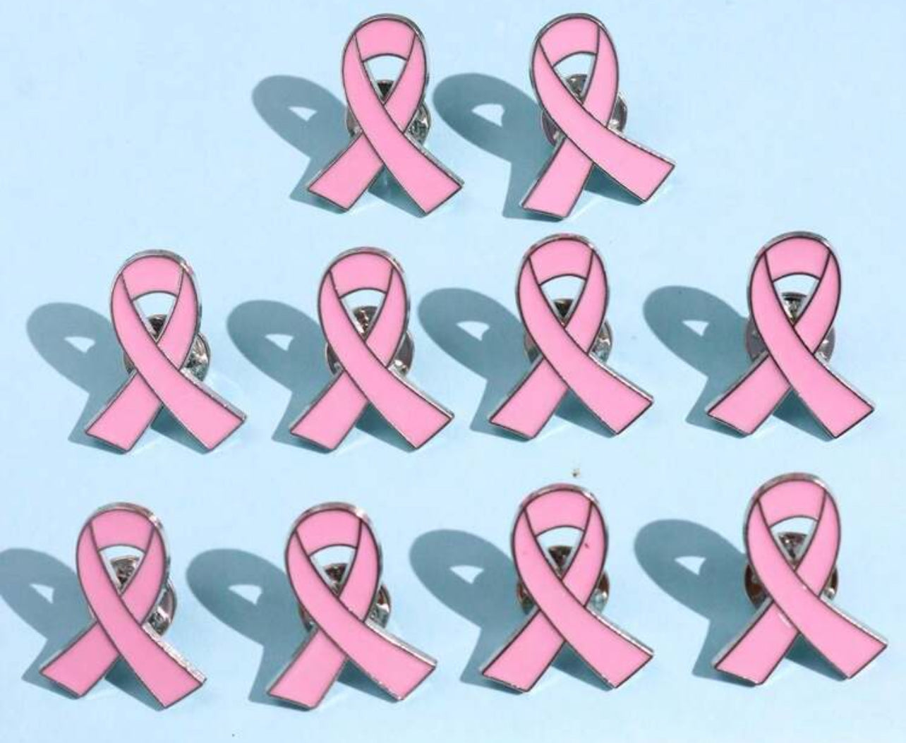 Breast Cancer Ribbon Pin