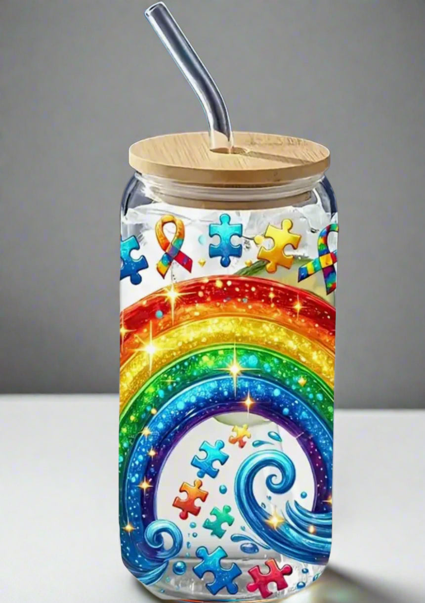 Autism Awareness Acrylic Tumbler