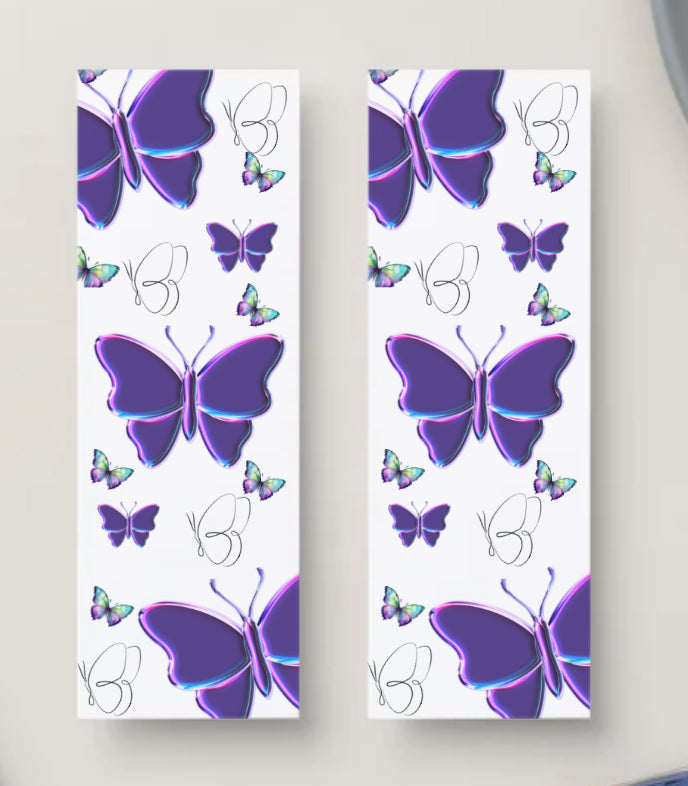 Purple Butterfly Bookmark
