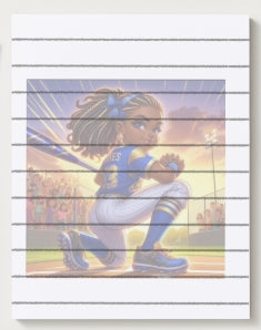 Sporty Girls Notepad