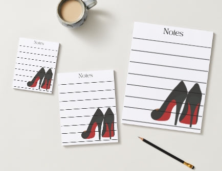 Red Bottoms Notepad