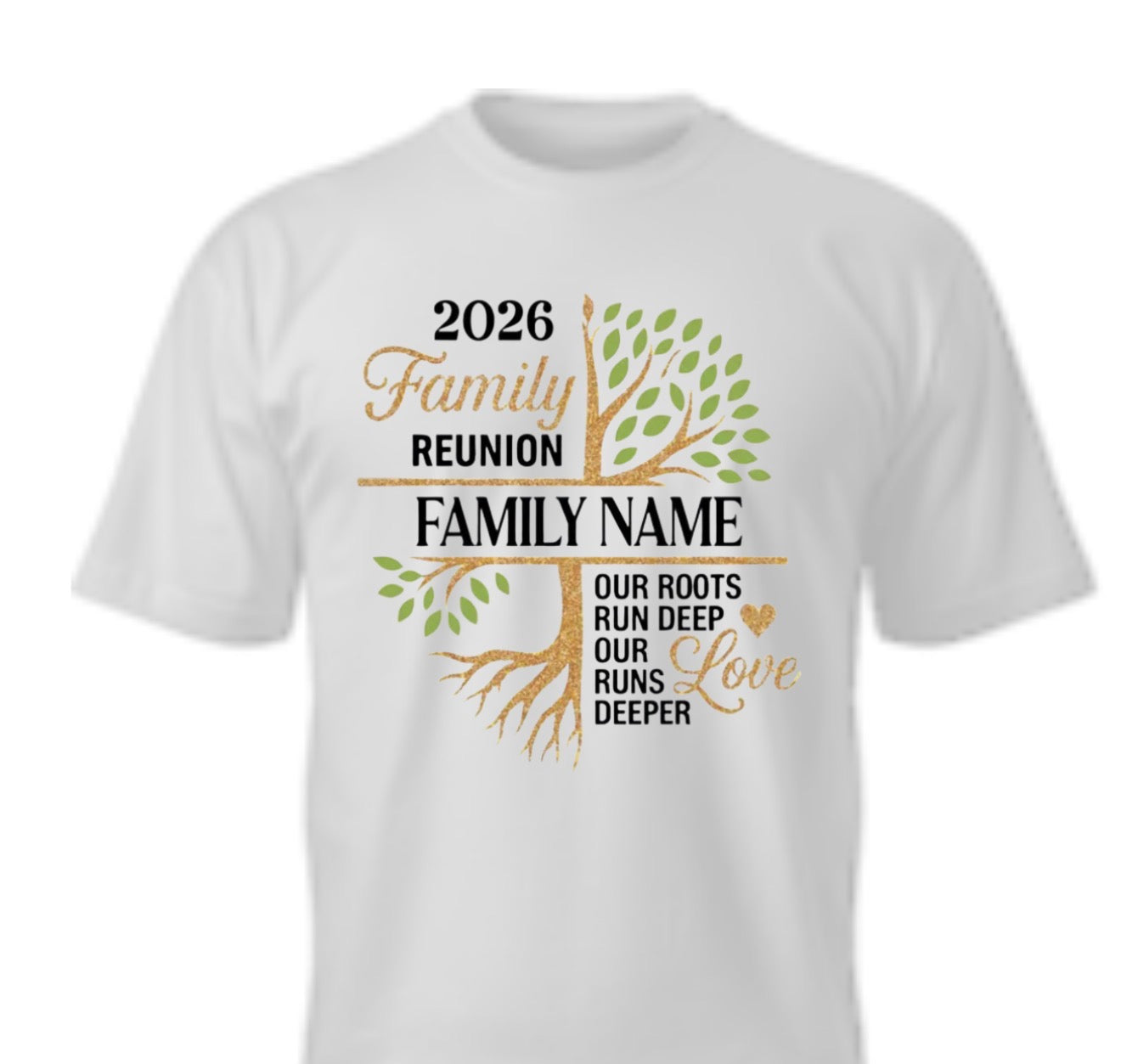 Customizable Family Reunion T-shirt ( Style A)