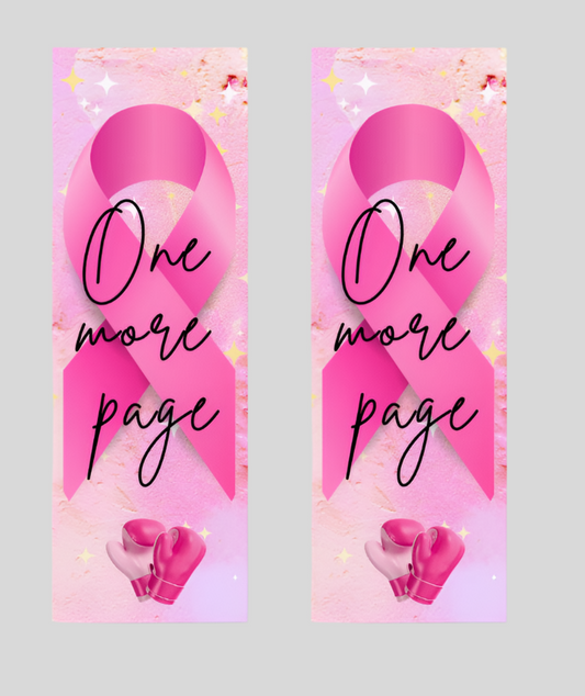 Breast Cancer Theme Bookmark