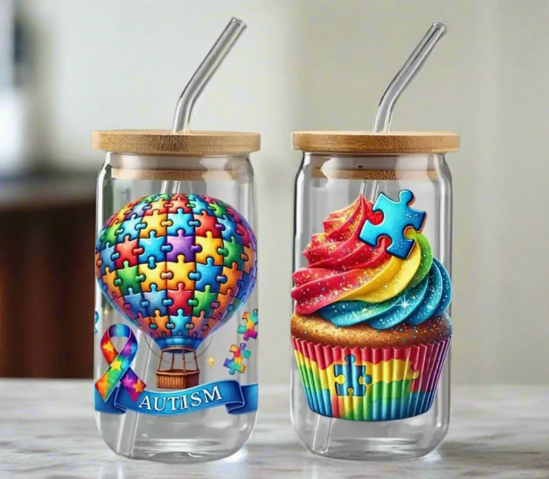 Autism Awareness (B) Acrylic Tumbler