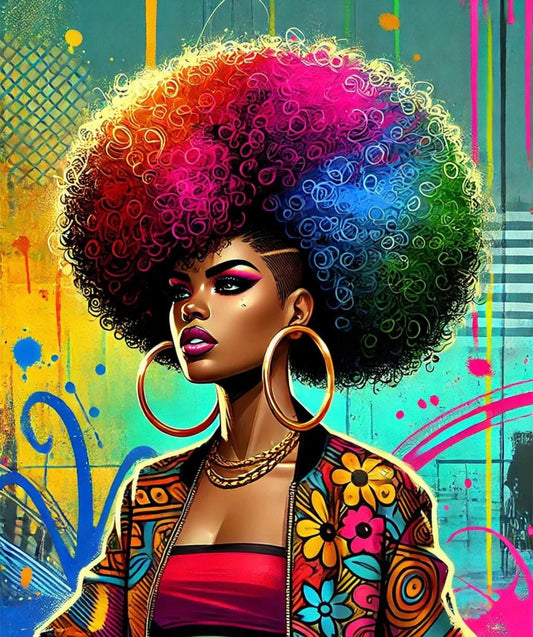 "Black Girl" mousepad