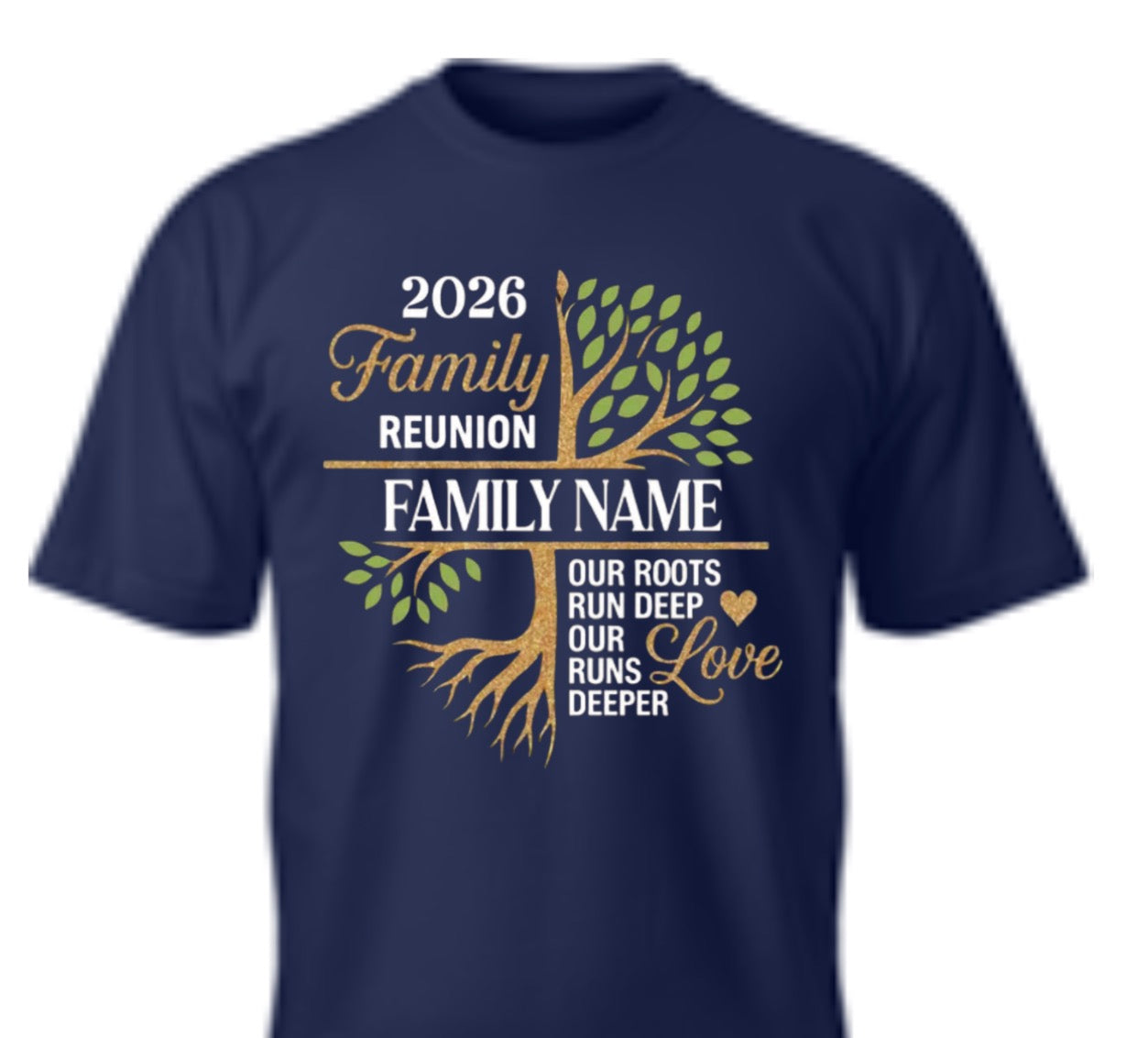 Customizable Family Reunion T-shirt ( Style A)