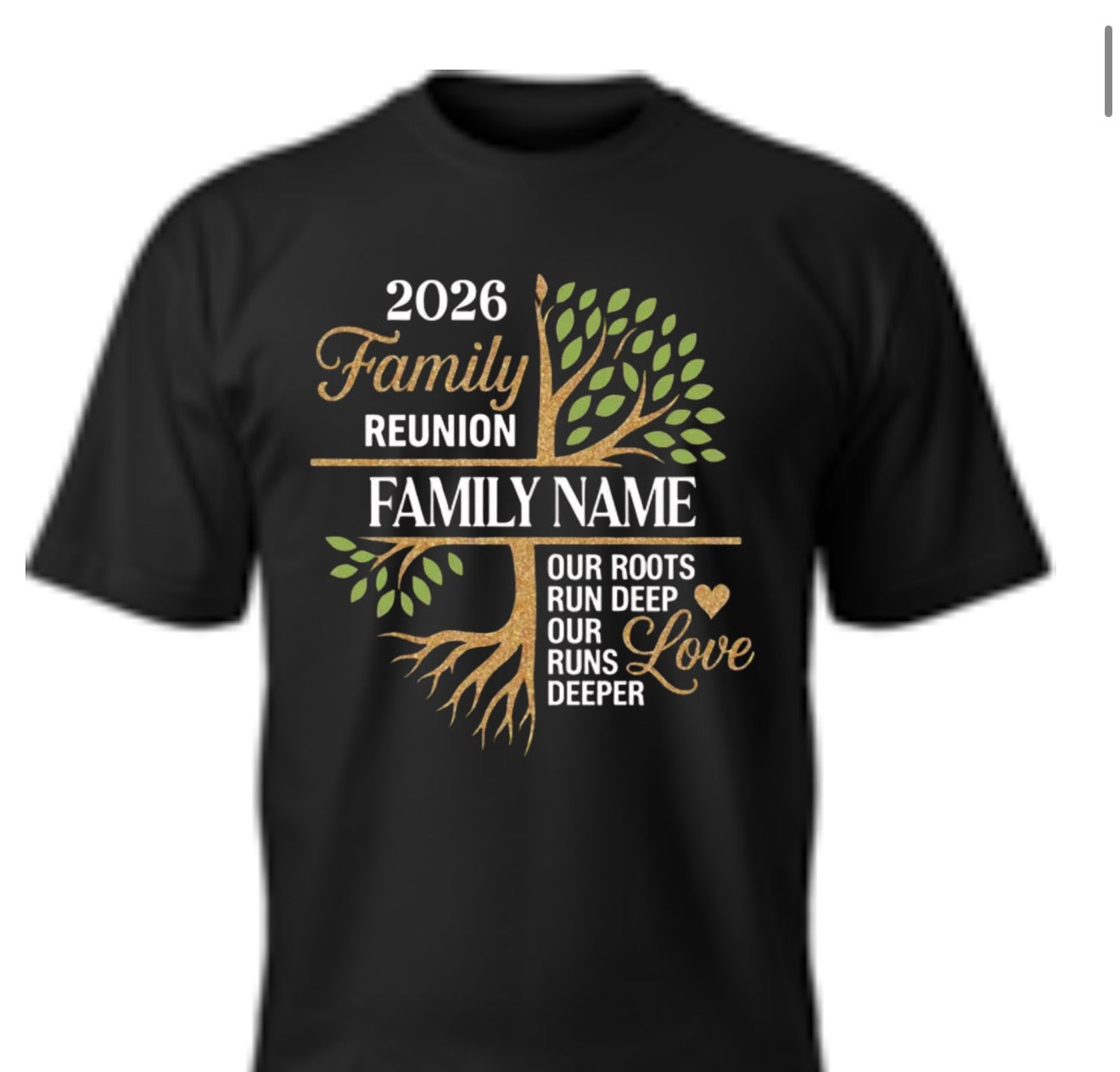 Customizable Family Reunion T-shirt ( Style A)