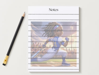 Sporty Girls Notepad